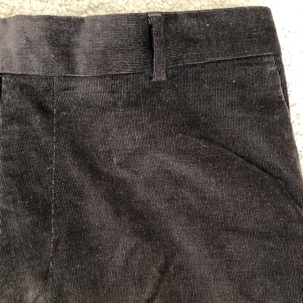 Perry Ellis Men's Dark Brown Corduroy Pants - Picture 4 of 8